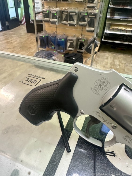 USED SMITH & WESSON S&W 642 38SPL SS / BLK 5RD COMES AS IS -img-7