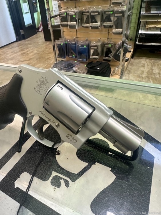 USED SMITH & WESSON S&W 642 38SPL SS / BLK 5RD COMES AS IS -img-5