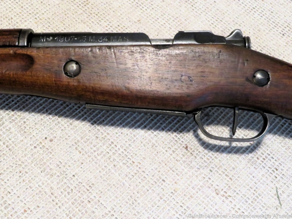 Rare WW2 French Mle 1907/15-M34 Berthier-MAS 7.5x54mm Rifle St Etienne 1939-img-19