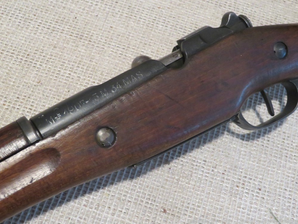 Rare WW2 French Mle 1907/15-M34 Berthier-MAS 7.5x54mm Rifle St Etienne 1939-img-17