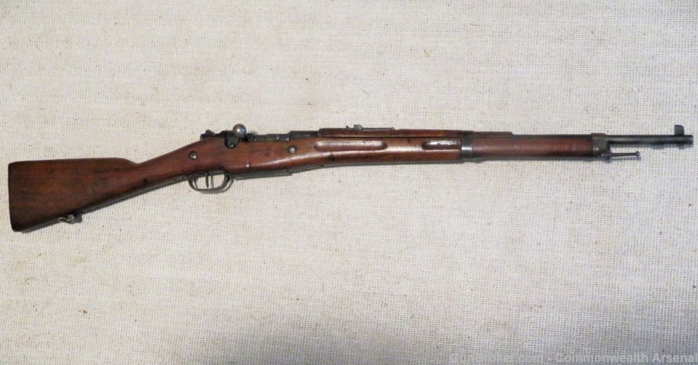 Rare WW2 French Mle 1907/15-M34 Berthier-MAS 7.5x54mm Rifle St Etienne 1939-img-1