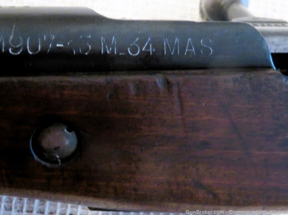 Rare WW2 French Mle 1907/15-M34 Berthier-MAS 7.5x54mm Rifle St Etienne 1939-img-21