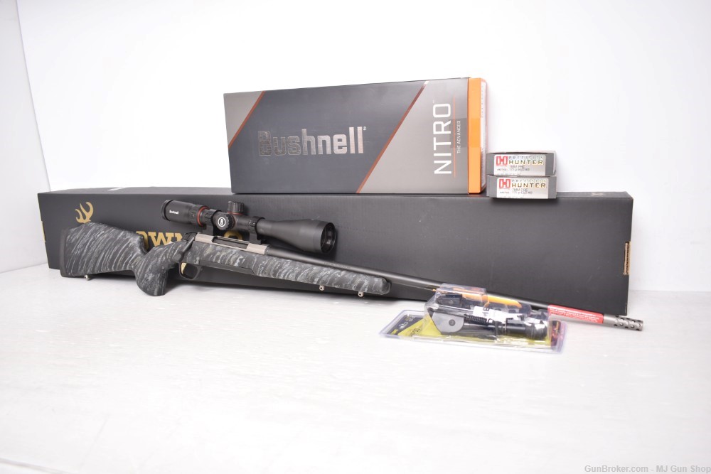 Browning X Bolt Hunter 7mm PRC Optic, Ammo Penny Start! -img-0