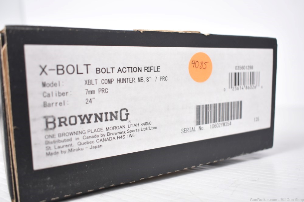 Browning X Bolt Hunter 7mm PRC Optic, Ammo Penny Start! -img-25