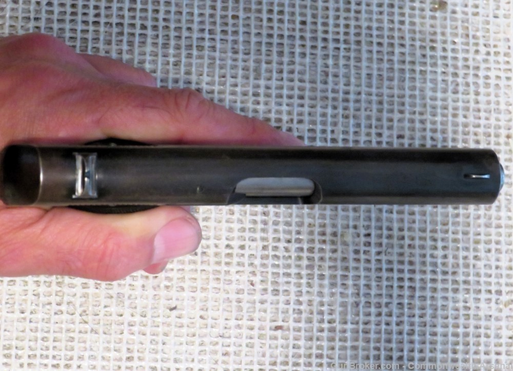 Scarce WW1 Belgian Contract Colt 1903 .32 Pocket Hammerless Pistol Rig 1916-img-8