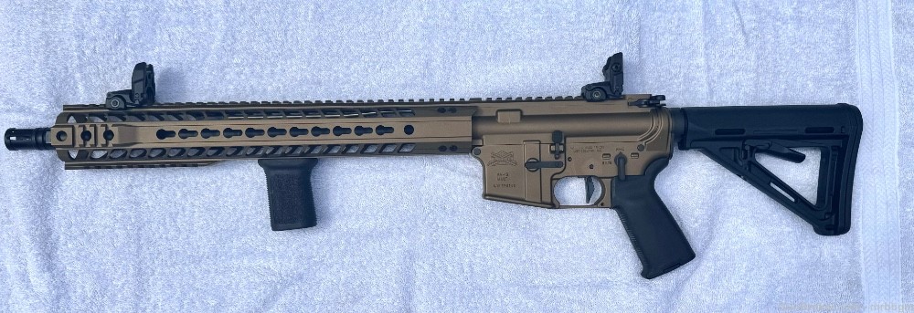 AR-15 Cerakote,PSA lower, Radical upper, Geissele 3 gun trigger-img-0