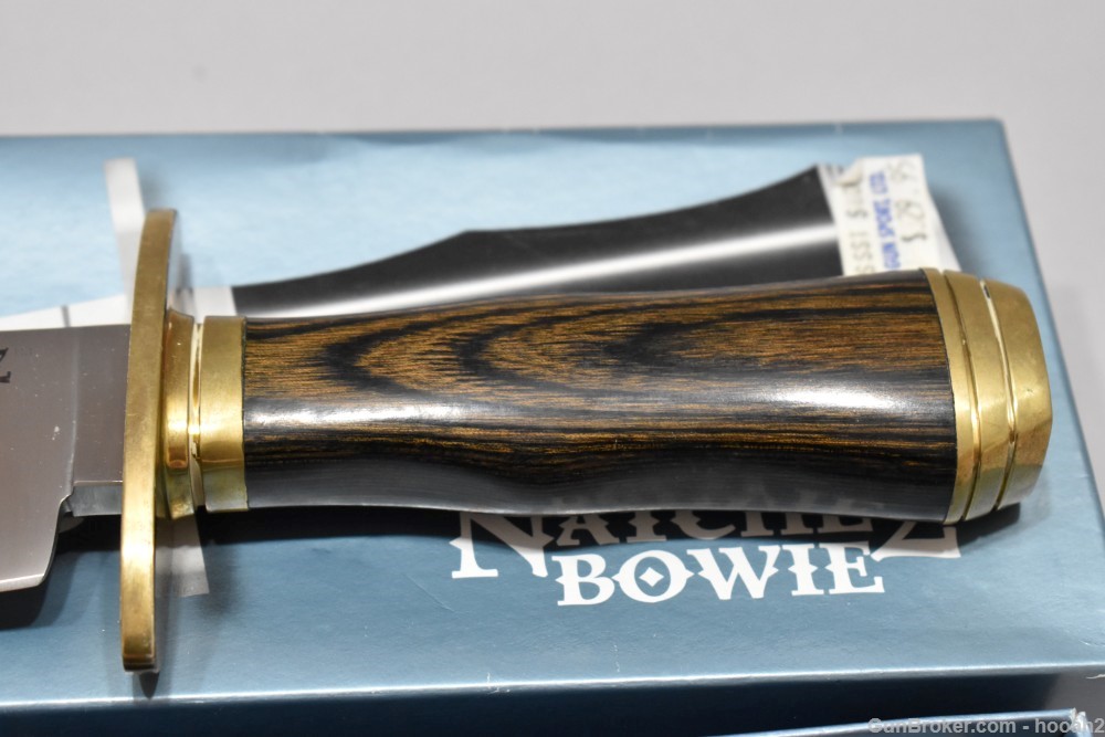 Nice Cold Steel Natchez Bowie Knife CPM-3V Fixed Blade LNIB W/Box & Sheath -img-3