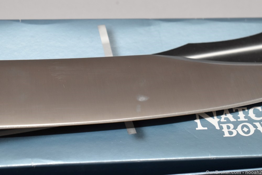Nice Cold Steel Natchez Bowie Knife CPM-3V Fixed Blade LNIB W/Box & Sheath -img-9