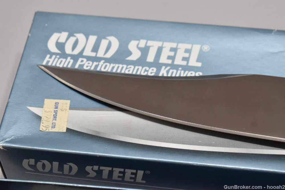 Nice Cold Steel Natchez Bowie Knife CPM-3V Fixed Blade LNIB W/Box & Sheath -img-5