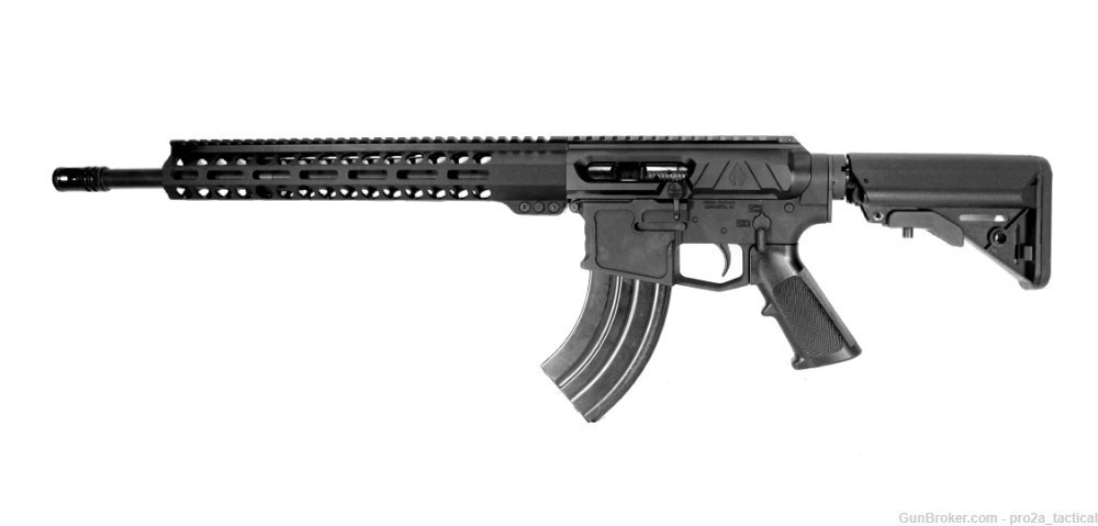 PRO2A VALIANT LEFT HAND 16 inch AR-15 7.62x39 SIDE CHARGING Rifle-img-0