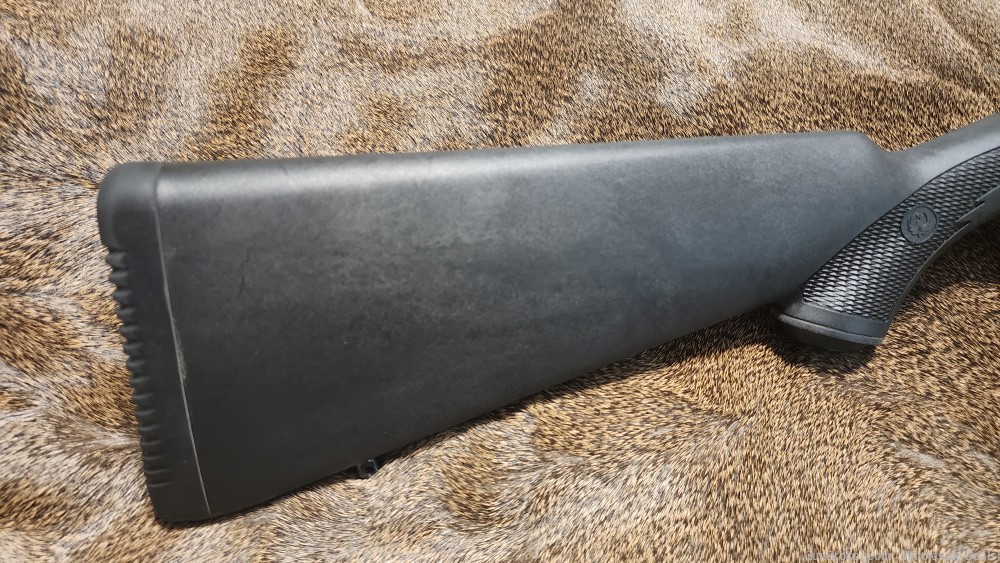 RUGER 77/22 20" 22lr bolt action Rifle Black Synthetic stock-img-12