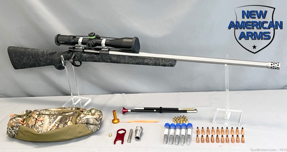 Custom Smokeless Long Range Muzzleloader .45 CAL (GUN ONLY PRICE)-img-0
