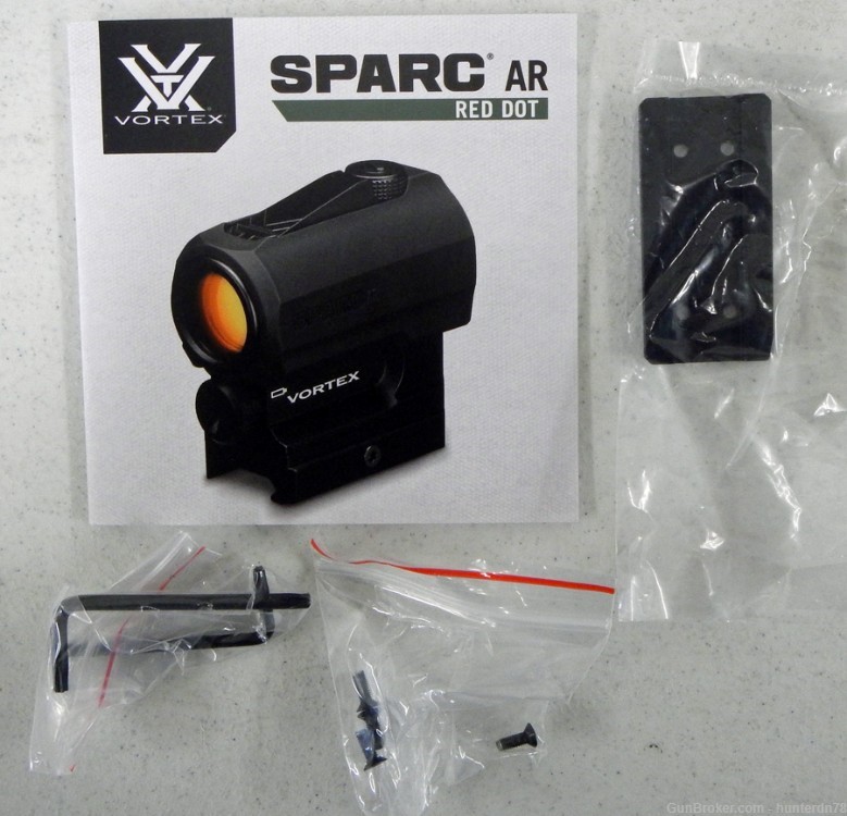 NEW Vortex Sparc AR Red Dot. 2 MOA. 1x 22mm. SPC-AR2.-img-4