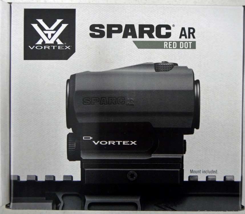 NEW Vortex Sparc AR Red Dot. 2 MOA. 1x 22mm. SPC-AR2.-img-1