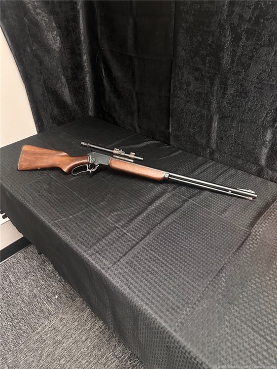 1955 MARLIN 39A. 22 LR. WITH SCOPE. NEAT GUN!-img-0