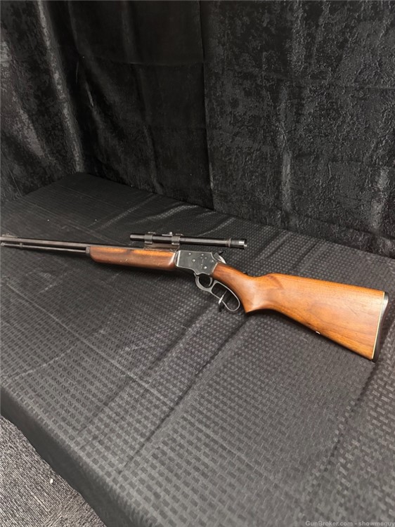 1955 MARLIN 39A. 22 LR. WITH SCOPE. NEAT GUN!-img-8