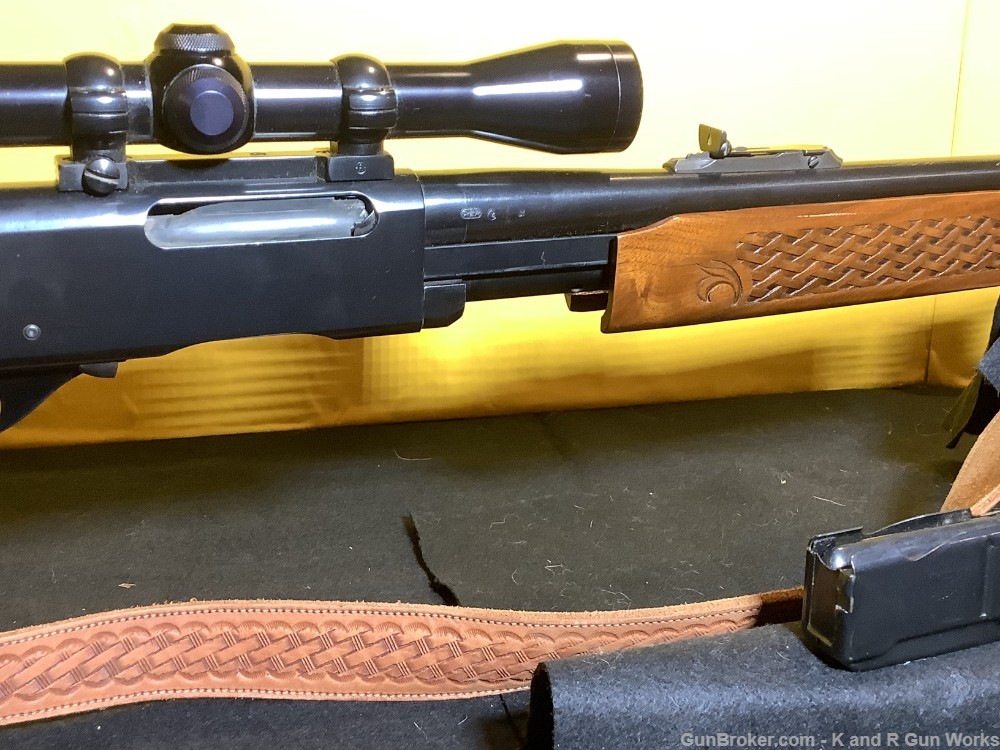 Rifle, Remington 760BDL, 30-06 Sprg, 22" Barrel, Walnut Monty Carlo Stock-img-4