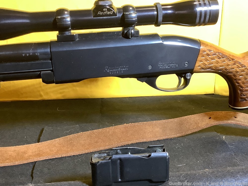 Rifle, Remington 760BDL, 30-06 Sprg, 22" Barrel, Walnut Monty Carlo Stock-img-6
