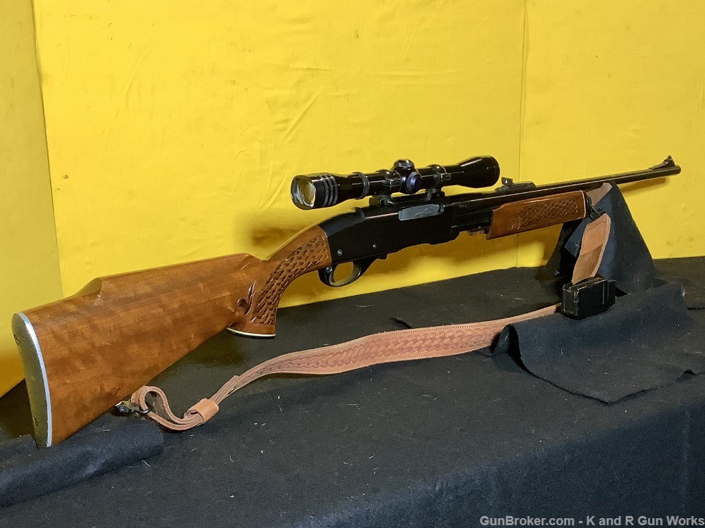 Rifle, Remington 760BDL, 30-06 Sprg, 22" Barrel, Walnut Monty Carlo Stock-img-3