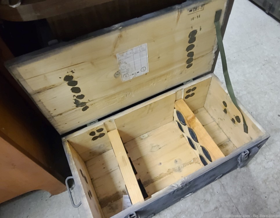 RPG 75 Shipping factory Wood Crate for 6 rocket launchers -img-3