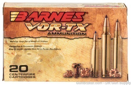 BARNES AMMO 30-06 SPRINGFIELD 180GR VOR-TX 200 ROUNDS 21533 NO CREDIT FEES -img-0