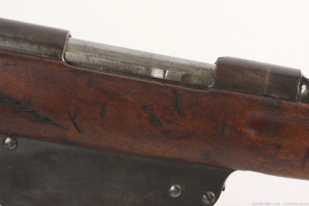 Antique Austrian Steyr Mannlicher Model 1888 Straight Pull Rifle HUNGARIAN-img-6