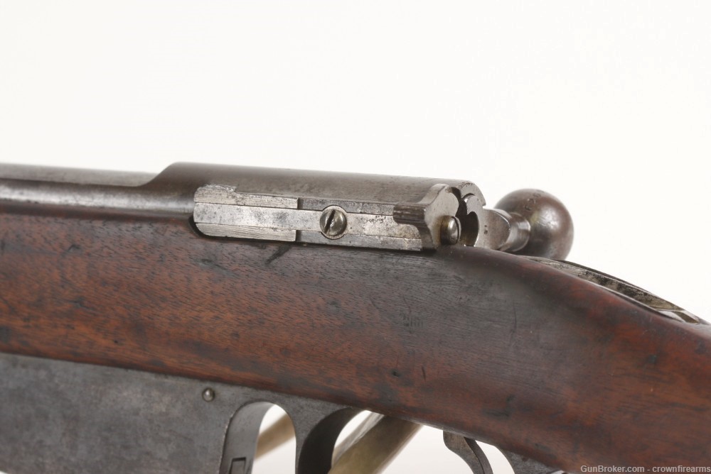 Antique Austrian Steyr Mannlicher Model 1888 Straight Pull Rifle HUNGARIAN-img-24
