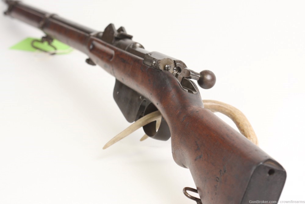 Antique Austrian Steyr Mannlicher Model 1888 Straight Pull Rifle HUNGARIAN-img-22