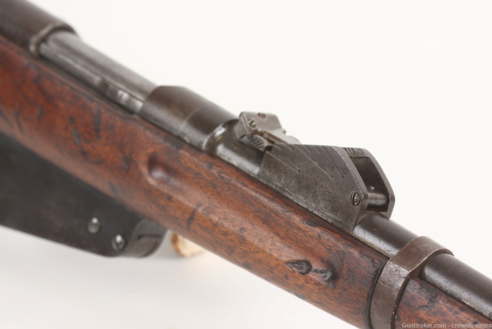 Antique Austrian Steyr Mannlicher Model 1888 Straight Pull Rifle HUNGARIAN-img-3