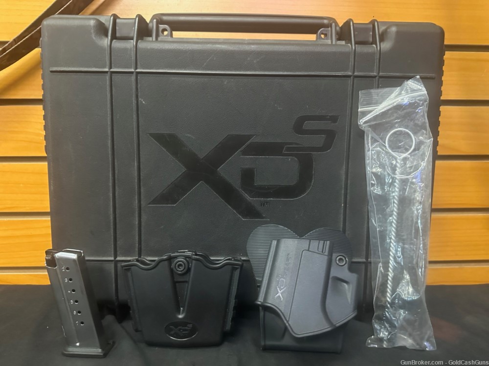 Springfield XD-S9 3.3" Two-tone , Case Two 7-round Magazines Holsters-img-1