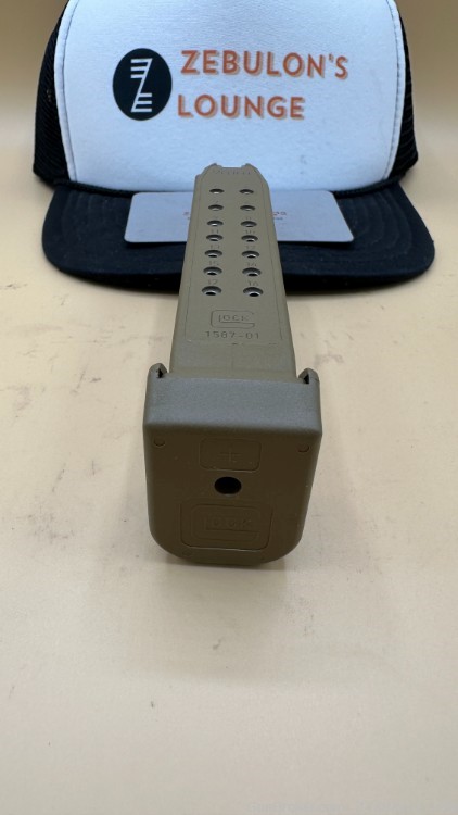 OEM Glock 9mm 19-Round 19RD Magazine Coyote Brown FDE Mag Clip 19X 17 47488-img-2