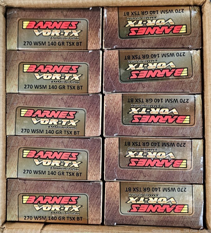 Barnes VOR-TX 270 WSM 140 GR TSX Boat Tail 200 ROUNDS 21559 NO CC FEES!-img-0