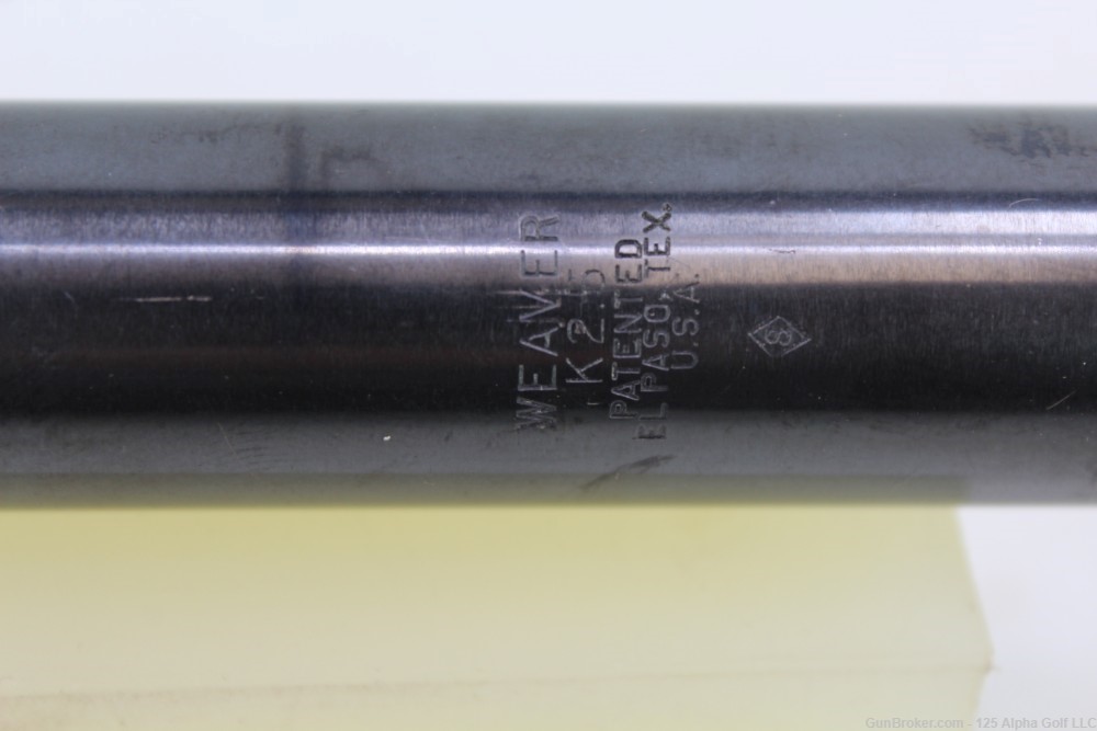Weaver K- 2.5 power scope-img-1