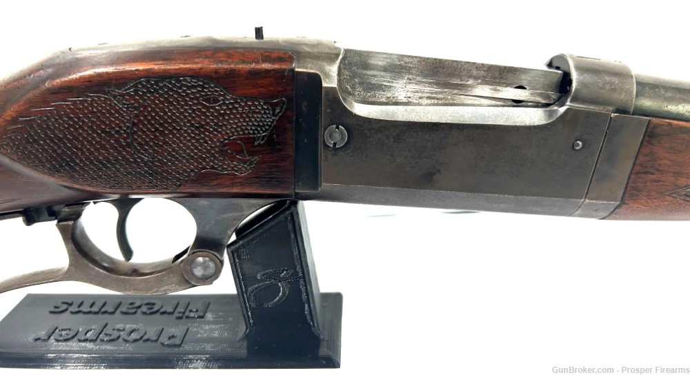 1930 Model 99 takedown in 250-3000 wolf engraving -img-2