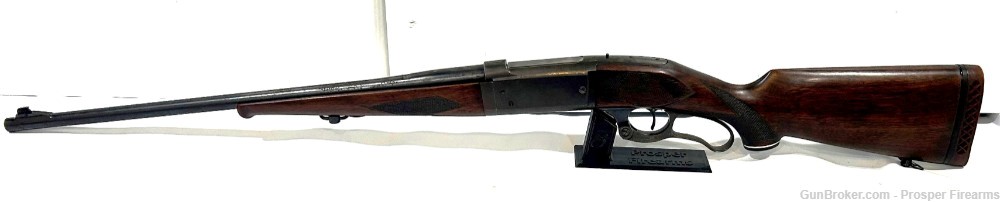 1930 Model 99 takedown in 250-3000 wolf engraving -img-1