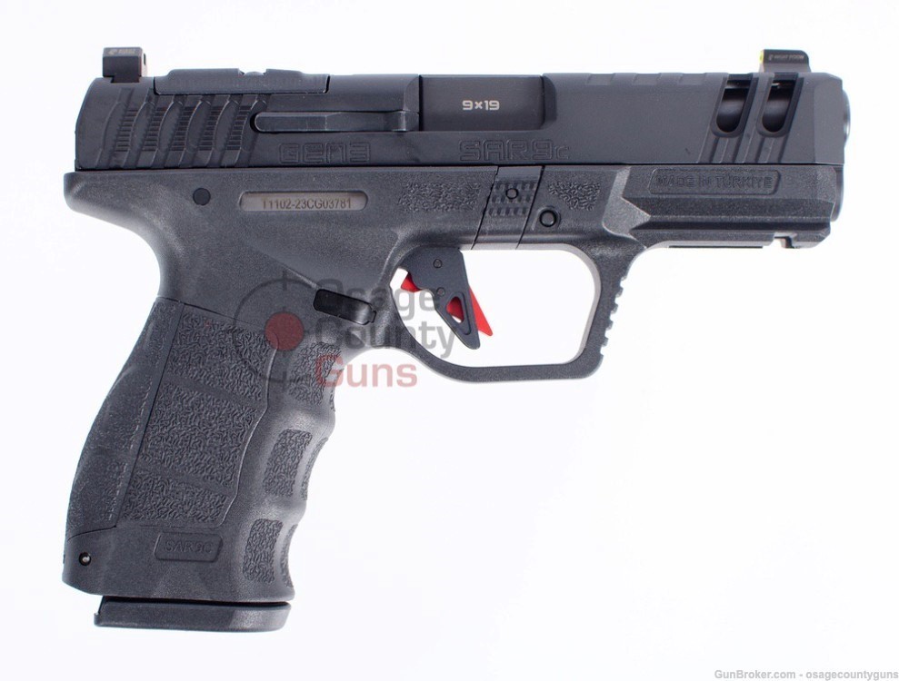 SAR USA SAR9 Compact Gen3 - 4" - 9mm - Black-img-3