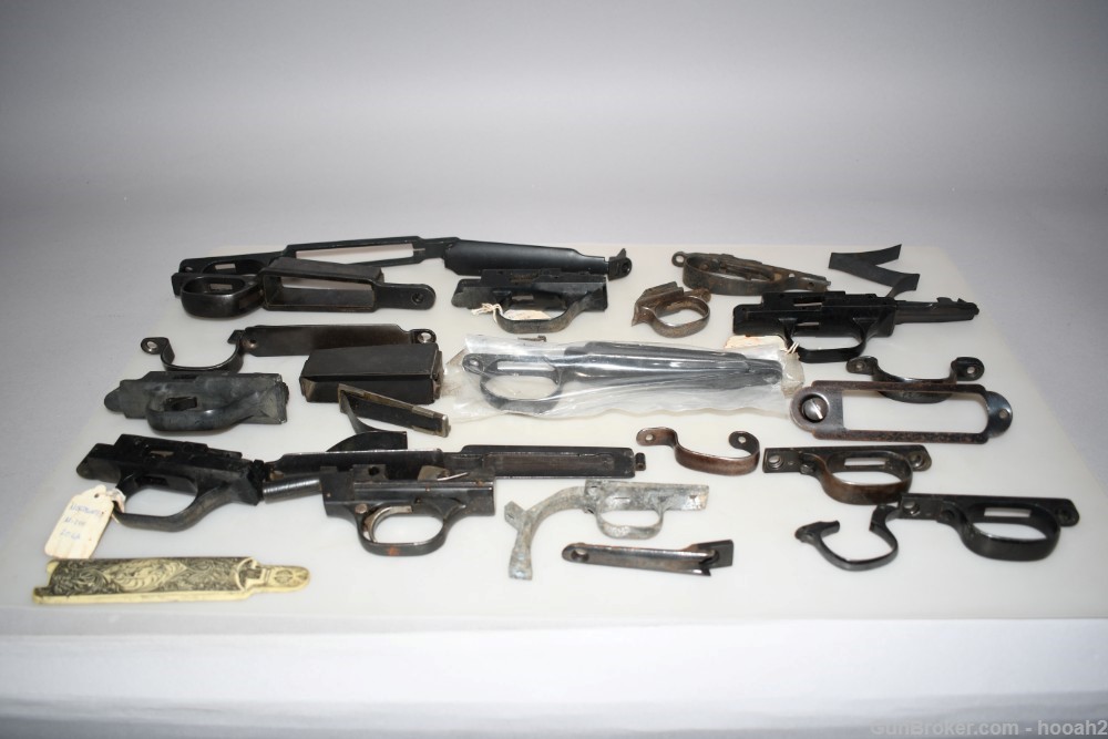 Gun Parts Lot 2 Gunsmith Gunshow Seller 26 Trigger Guards Etc PLEASE READ-img-0