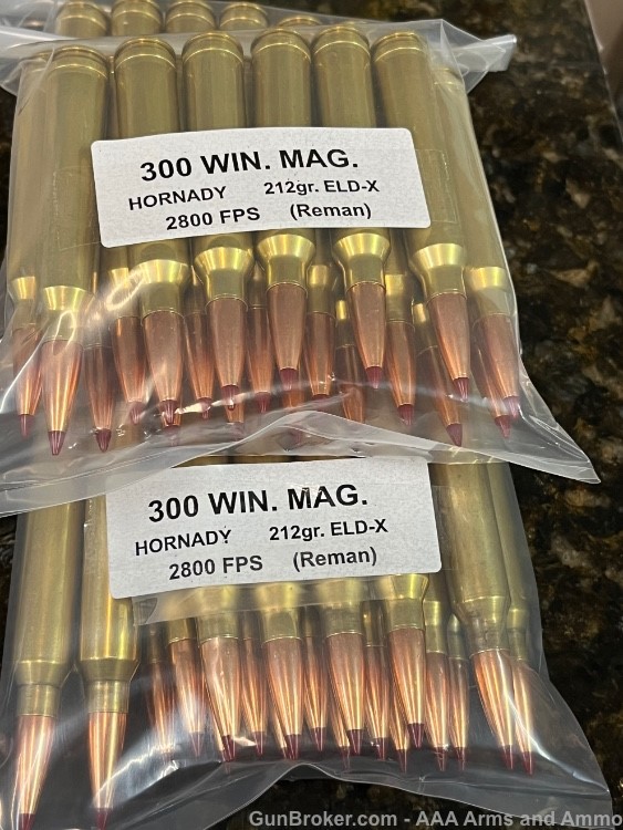 300 Winchester Magnum - 212gr. ELD-X - 20 Rounds of 300 Win Mag-img-0