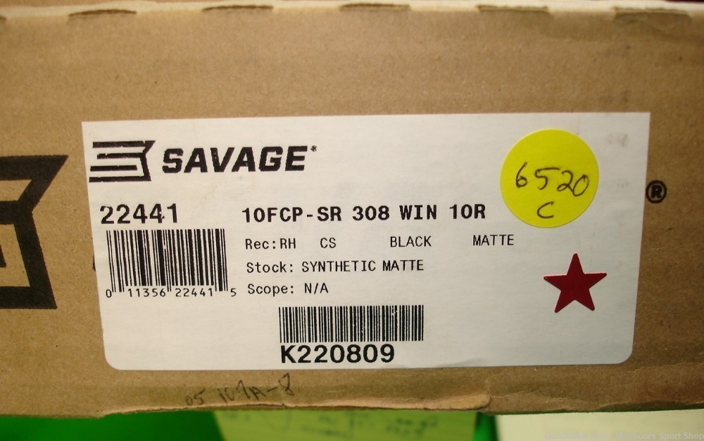 Savage Model 10 FCP-SR .308 Win / 24" Bbl - #22441 - 95%-img-11