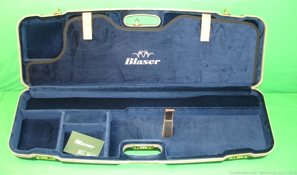 Blaser / Negrini Case - 1/Receiver 2/Barrels - NEW - No CC Fee - Free Ship-img-0