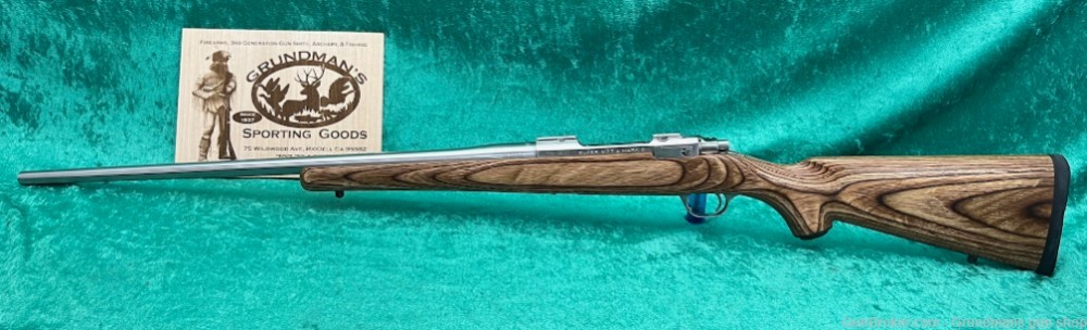 NEW Ruger M77 Mark II .300 Win Mag, Laminate Stock, Stainless Steel -img-0