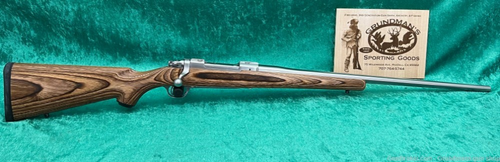 NEW Ruger M77 Mark II .300 Win Mag, Laminate Stock, Stainless Steel -img-9