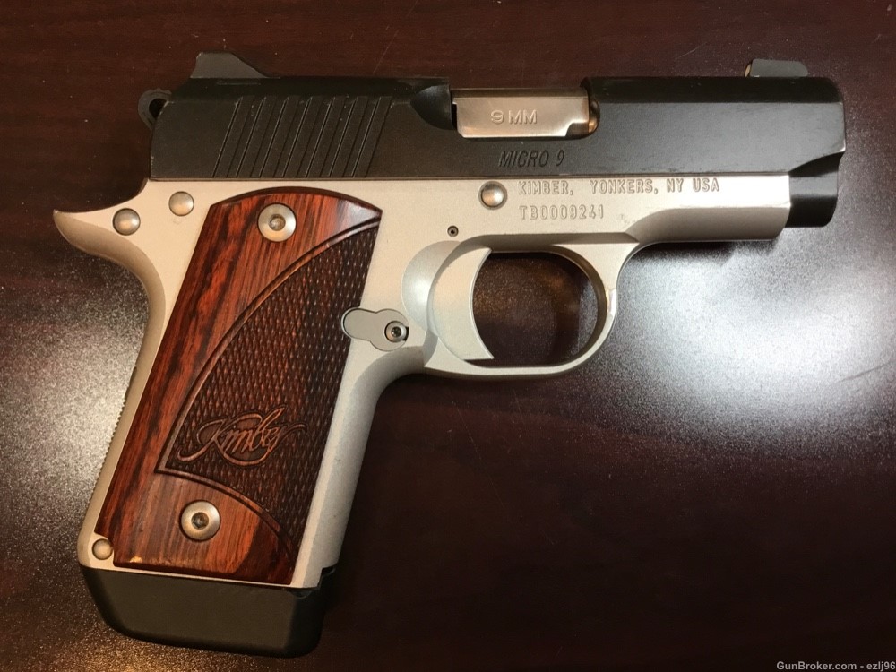 PENNY AUCTION KIMBER MICRO 9 9MM LUGER -img-1