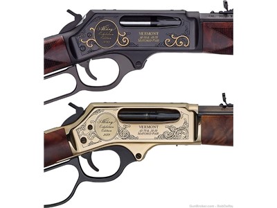 Henry Exhibition Edition Vermont Matched Pair .30-.30 and .45-70 -