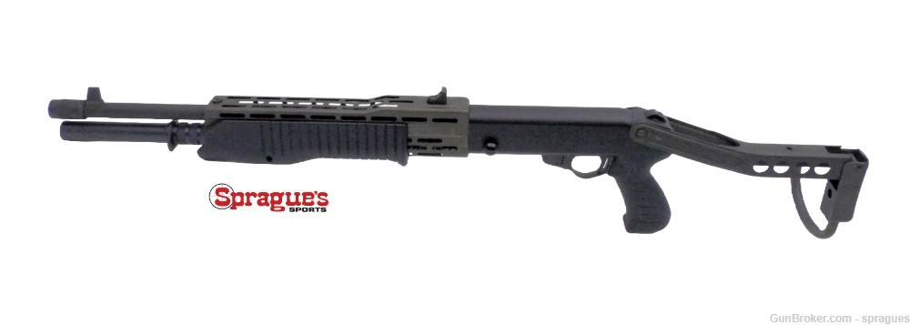 Franchi SPAS 12 Semi-Auto/Pump Action Shotgun 21.5" 12 GA Folding Stock-img-1