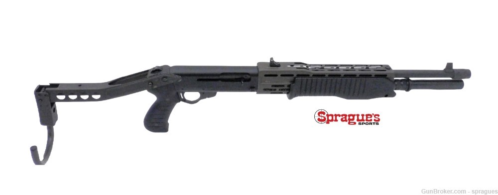Franchi SPAS 12 Semi-Auto/Pump Action Shotgun 21.5" 12 GA Folding Stock-img-0