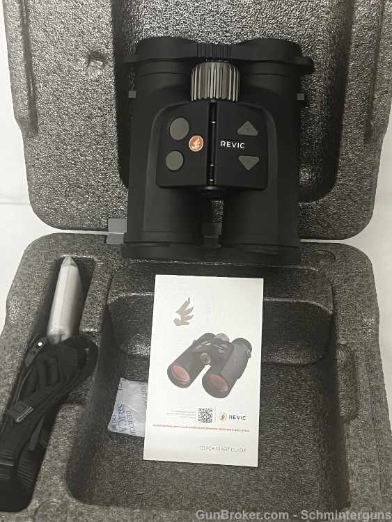 Gunwerks REVIC Acura BLR10b Ballistic Rangefinding Binocular 10x42-img-0