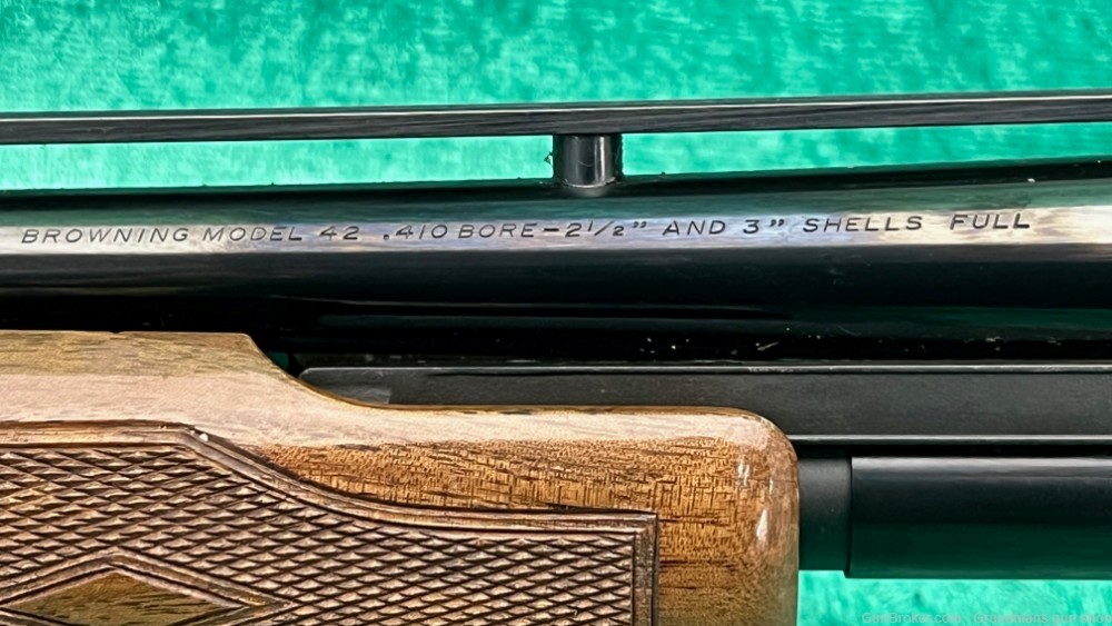 Browning Model 42 High-Grade 410 Shotgun 2.5"- 3" Pump Shotgun-img-4