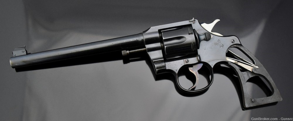 EARLY COLT OFFICER'S MODEL "FLAT TOP" .38S&W TARGET REVOLVER 1913MFG NO RSV-img-5