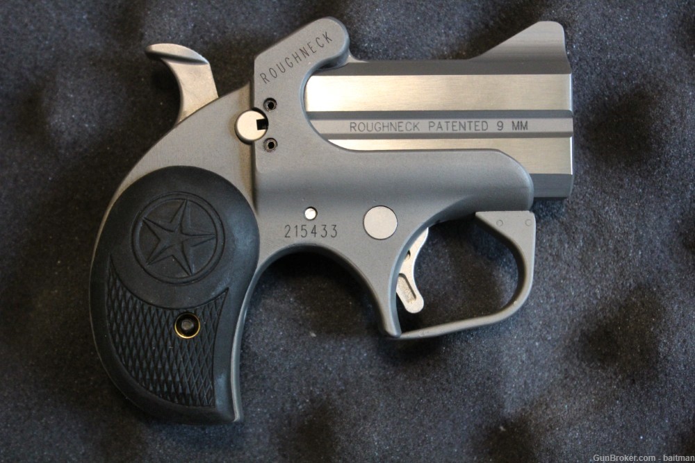 Bond Arms Roughneck 9mm Stainless NIB-img-1